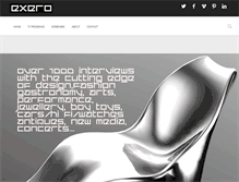 Tablet Screenshot of exero.com
